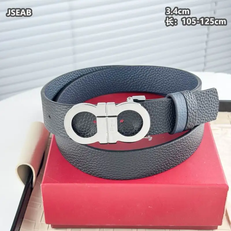 Ferragamo belt 34mmX105-125cm 8L10